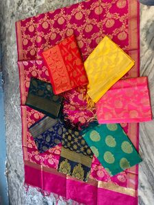 Heavy <b>Dupatta</b> Rajasthani Silk <b>Dupatta</b> Fancy Banarasi <b>Scarves</b> Woven Banarasi Silk Zari Chunni Traditional Banarasi <b>Dupatta</b> - Product Image 6
