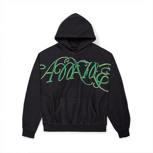 เสื้อฮู้ดสวมหัวของผู้ชายเสื้อมีฮู้ดแบบสวมหัวดีไซน์เอกลักษณ์ชุดแนวสตรีทผ้าฝ้าย100% สำหรับฤดูหนาว - Product Image 2