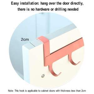 Colgador de hierro de calibre pesado Marco de metal duradero para el secado de ropa y la organización del armario - Product Image 2