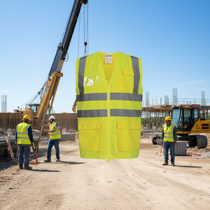 Chaleco de Seguridad de Alta Visibilidad SAFESTYLE ISO 20471 ISO 13688 Amarillo ALBIN Talla M - Product Image 3