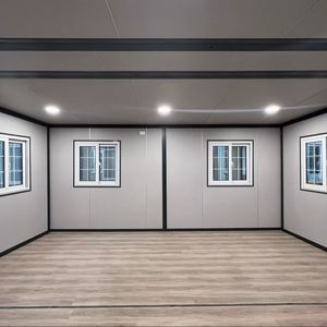 3X NEST <span class=keywords><strong>Maison</strong></span> préfabriquée pliable personnalisable F700, résistance au vent niveau <span class=keywords><strong>11</strong></span>, design moderne, bureau à domicile, utilisation extérieure, 30 ans - Product Image 1