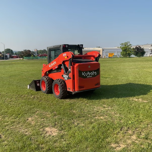 Chargeur sur roues original bon marché d'occasion Kubota SSV65 en excellent état pour tous les travaux de construction et de ferme - Product Image 4