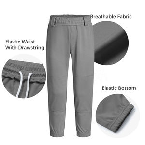 Pantalon de baseball personnalisé de haute qualité Vente en gros Nouveau design Pantalon et pantalon de baseball softball respirant à la mode personnalisée - Product Image 5