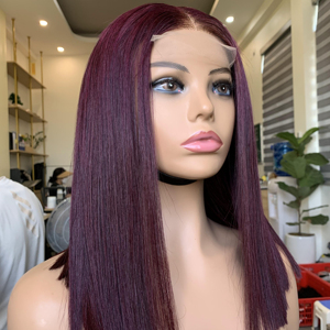 วิกผมบ๊อบตัดตรงแบบ Bone Straight  ผมแท้เวอร์จิ้นเรมี่ 100% ผมมนุษย์เวียดนาม  แบบดิบ ไม่ผ่านการแปรรูป  แบบต่อผม VNHL น้ำหนัก 100 กรัม - Product Image 1