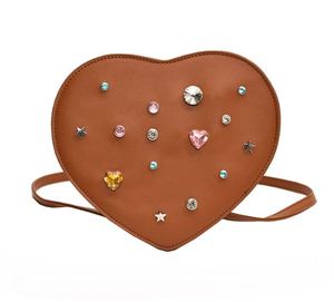 กระเป๋าสะพายไหล่แฟชั่นผู้หญิงหนัง PU รูปหัวใจ - Product Image 5