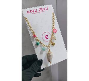 Conjunto de Colgantes de Acero Inoxidable con Diseño de Corazón para Mujer, Estilo Vintage, Regalo para Fiestas, Color Dorado, Diseño Elegante - Product Image 1