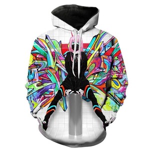 Sudadera con capucha estampada a la moda para hombres y mujeres, diseño gráfico personalizado, forro polar suave, venta al por mayor - Product Image 2