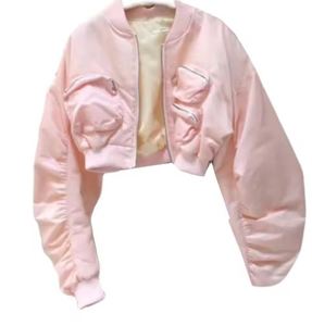 Chaqueta clásica Varsity para mujer, manga de cuero de lana, bordado personalizado, fabricante OEM - Product Image 1