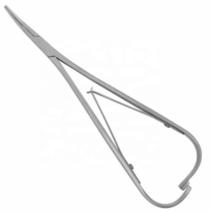 Alicates Mathieu manuales de acero inoxidable (portaagujas) Colocación elástica estrecha - Product Image 6