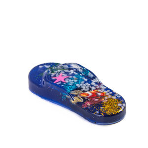 Customizable Traditional Style <b>Slipper</b> Shaped Transparent Resin Fridge Magnet Medium Size <b>Animal</b> Magnetic Touristic Souvenirs - Product Image 5