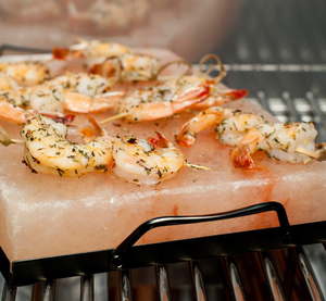 Dalle de cuisson au sel rose de l'Himalaya naturel avec plateau en fer Carreaux de sel de l'Himalaya Fabrication en gros Emballage personnalisé du Pakistan - Product Image 2