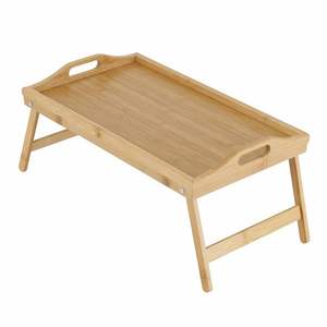Plateau de lit élégant en bois |   Travail artisanal de qualité |   Prix de distributeur en gros - Product Image 2