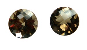 Cuarzo ahumado marrón Corte facetado redondo Piedras preciosas sueltas certificadas Smokey November Birthstone Fabricación de joyas Piedras preciosas Cuarzo ahumado - Product Image 6