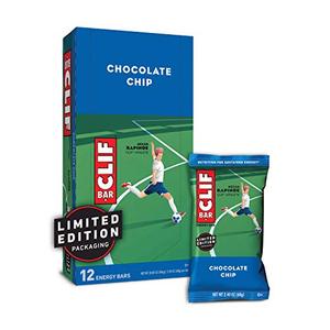CLIF BAR Energy Bars Chip de chocolate (barras de proteína de 2,4 onzas, 12 unidades) - Product Image 1