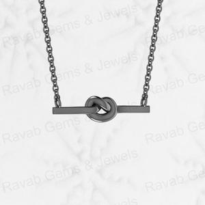 จี้วงกลมลายรัก25มม. พร้อมจี้925แท้สีเงินสเตอร์ลิงจี้สวยงามสำหรับวันวาเลนไทน์ - Product Image 3