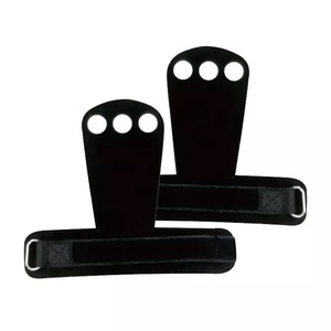 GAF 1 Pair GYM Genuine Leather Palm Protectors Gloves Hand Grips Gymnastics Guard Pull up <b>Bar</b> <b>Weight</b> <b>Lifting</b> Gloves - Product Image 3