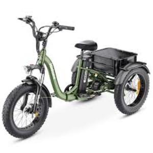 Tricycle électrique pliable d'origine, nouveau, 48v 700w, double moteur, lithium, 42x22x33 pouces, MT-FOLD-TRK-700 - Product Image 2
