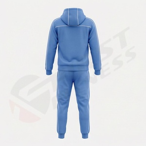 Survêtement décontracté à capuche pour homme, sur mesure, de qualité supérieure, fabriqué au Pakistan, respirant, léger, 100 % polyester, idéal pour l'hiver - Product Image 2