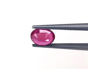 Rubis naturel de qualité commerciale 6x8mm calibré ovale coupe rougeâtre rose traité thermiquement pierre précieuse en vrac pour la fabrication de bijoux - Product Image 5