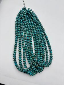 Perles artisanales en turquoise cuivre de qualité supérieure, style bohème, couleur verte, excellente qualité, très demandées. - Product Image 4