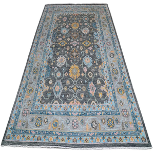Tapis Oushak noué à la main en laine douce magnifiquement conçu nouveau Style expédition rapide lavable antidérapant pour les ensembles de tapis de zone de voyage - Product Image 1