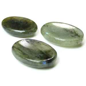 Natural Larvikite Thumb Worry <b>Stone</b> Polished Crystal Healing Gemstone For Stress <b>Relief</b> and Meditation Wholesale Worry Stones - Product Image 5