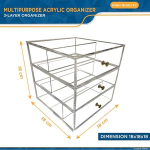 Boîte de présentation en acrylique transparente au design moderne pour l'affichage de voitures et de jouets, montage facile, solution de rangement pour comptoir - Product Image 4