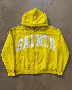 Conjunto de pantalones deportivos y Sudadera con capucha acampanados personalizados OEM para hombre, chándal recortado con estampado de hojaldre bordado, Jogger apilado - Product Image 2