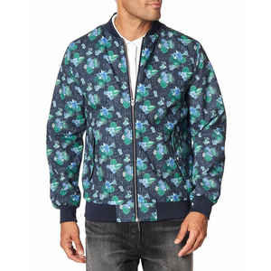 Blouson aviateur en toile pour homme de haute qualité, col montant, doublure épaisse, imperméable, séchage rapide, écologique, vente en gros, confort d'hiver - Product Image 4