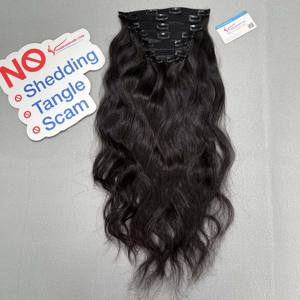 Extensions de cheveux à clips Best Choice, nombreuses textures, 100% cheveux vierges vietnamiens, prix de gros - Product Image 5