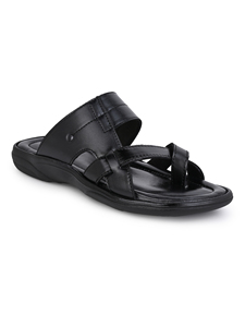 Wholesale Men's Leather Slip On <b>Slippers</b> Fashion Casual Sandals Soft Cushioned Sole Open Toe <b>Summer</b> Comfort Outdoor Indoor Daily - Product Image 5