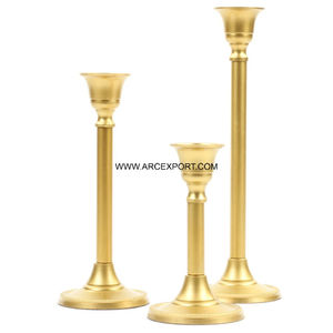 Home and Hotel <b>Christmas</b> <b>Decoration</b> Home Candle Holder Gold for <b>Sale</b> 2025 New Metal Candle Stand Candelabra for Table Decor - Product Image 1