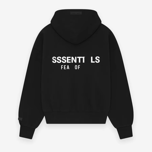 Sudadera con capucha esencial de manga larga de gran tamaño vintage al por mayor para hombre 100% algodón suave de secado rápido con logotipo personalizado y bordado - Product Image 3