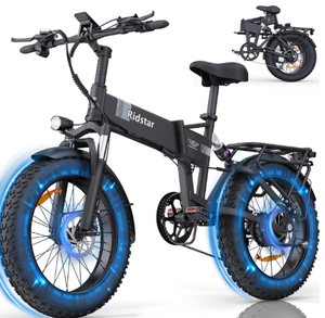 จักรยานไฟฟ้าสำหรับผู้ใหญ่1000W 25/30MPH 48V แบตเตอรี่20/15AH มอเตอร์ไซค์ไฟฟ้าสูงสุด50-75ไมล์ - Product Image 2