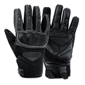 Guantes Cortos para Motocicleta, Diseño Nuevo, Antideslizantes, Dedos Completos, Elásticos, Transpirables, Impermeables, de Cuero, MOQ Bajo - Product Image 1
