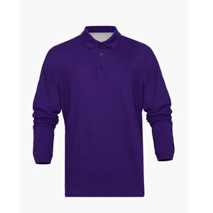 Precio de fábrica al por mayor Golf Sports Polo de los hombres con el logotipo impreso Azul Real - Product Image 4