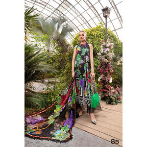 มาเรีย บี. คอลเลกชัน's Spring Summer 24' ดีไซน์ 8B เสื้อชีฟองเกาะอกสไตล์โบฮีเมียน TC-806 - Product Image 1
