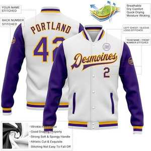 Elegante chaqueta universitaria de béisbol para hombre Letterman ropa deportiva logotipo personalizado venta al por mayor últimos diseños - Product Image 2