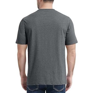 <b>Men's</b> Loose Round Neck <b>Pocket</b> Long Sleeve T-<b>Shirt</b> Tops Fashion - Product Image 2