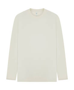 Sweat-shirt uni personnalisé en coton 100% French Terry, coupe ample et oversize pour homme, avec logo brodé - Product Image 3