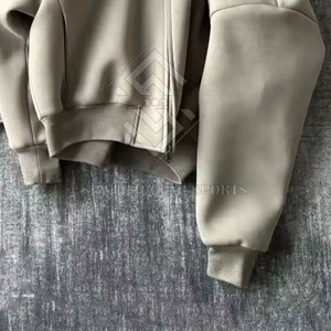 Sweat-shirts à capuche décontractés pour hommes de haute qualité, en tissu polaire, respirants et écologiques, avec fermeture éclair, meilleur prix en stock - Product Image 5