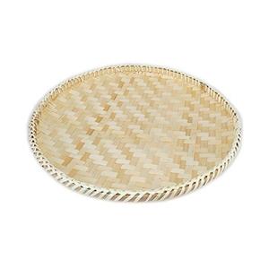 Plato de cargador de estilo único de forma redondeada, bandeja de ratán de diseño, bandeja redonda de madera, bandeja de servidor para hoteles y restaurantes - Product Image 1