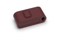 Interrupteur cinétique sans fil pour porte-clés, interrupteur d'éclairage à télécommande sans fil facile à installer sans batterie pour maison intelligente