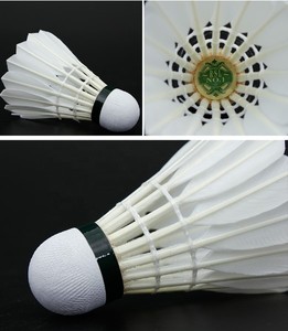 No.1 Clase a Taiwán Cigu Duck Feather Ba_dminton Volante con tablero de fibra + cabeza de corcho roto - Product Image 3