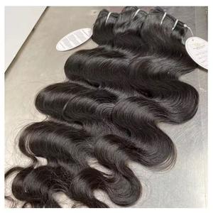 Venta al por mayor de cabello con cutícula alineada, cabello humano indio y camboyano suelto ondulado estilo ondulado - Product Image 5