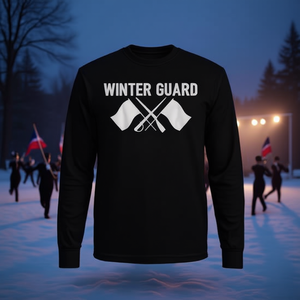 Winter Guard Long Sleeve T-<b>Shirt</b> <b>Colour</b> Guard Performance Wear - Product Image 3