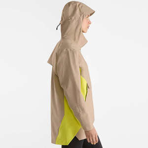 Anorak con cremallera de cuarto de logotipo personalizado para mujer, venta al por mayor de nailon de gran tamaño, impermeable, OEM, chaqueta Anorak cortavientos para mujer - Product Image 4
