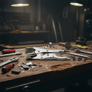 Pince à sertir Usag Lock-Grip à mâchoires larges et plates - Product Image 3