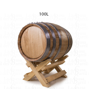Tambour en bois de 100 litres pour tequila avec finition laquée pour le vin et la bière au dernier prix - Product Image 2