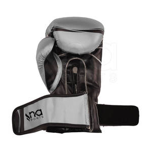 Guantes de boxeo de cuero de alta calidad 2024 Guantes de boxeo profesionales Guantes de boxeo de diseño personalizado - Product Image 4